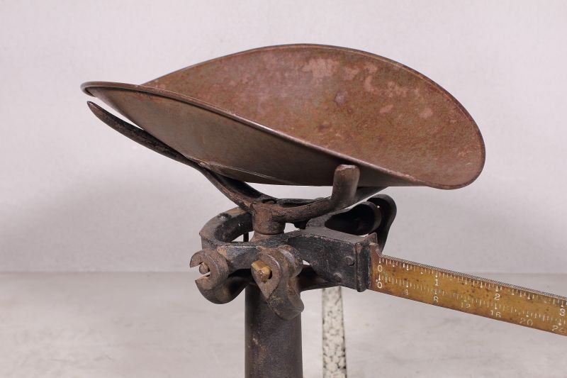画像4: VINTAGE ANTIQUE PLATFORM SCALE ヴィンテージ アンティーク 量り 台秤 スケール / インダストリアル ディスプレイ オブジェ 店舗什器 アイアン 鋳物 アメリカ