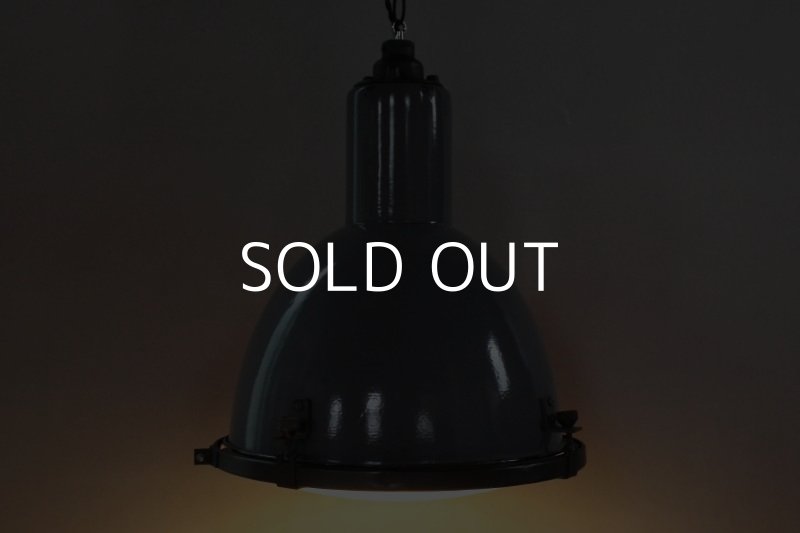 画像7: VINTAGE INDUSTRIAL CEILING LAMP ヴィンテージ インダストリアル ホーロー 吊り下げランプ 天井照明 / シーリングライト ペンダントライト 工業用 琺瑯