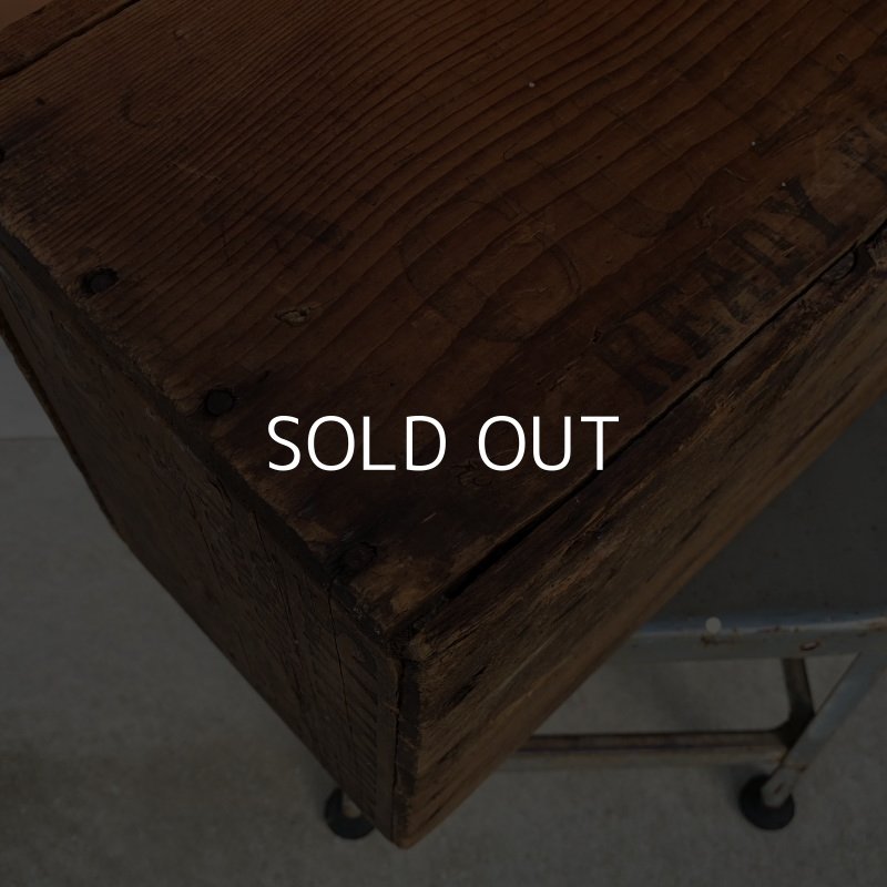 画像10: VINTAGE ヴィンテージ ウッドボックス 木箱 / アメリカ ディスプレイ 収納 箱 什器