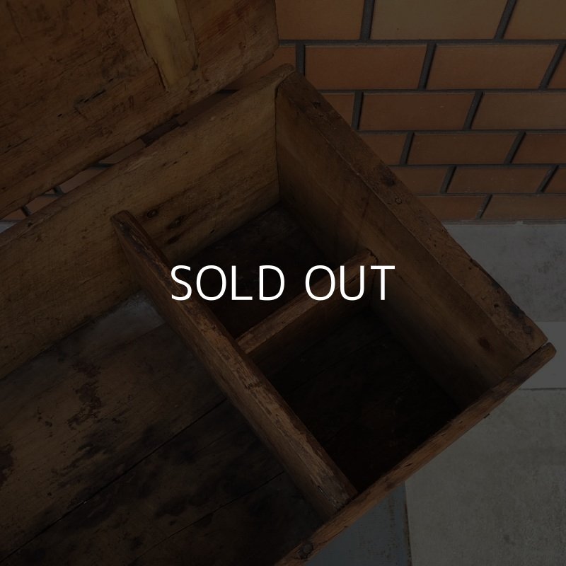 画像8: VINTAGE ヴィンテージ ウッドボックス 木箱 / アメリカ ディスプレイ 収納 箱 什器