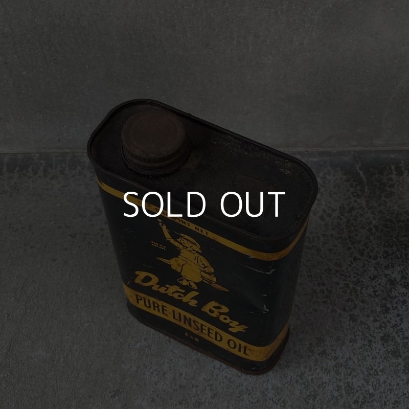 画像6: VINTAGE ANTIQUE DUTCH BOY ヴィンテージ アンティーク ダッチボーイ TIN缶 ペイント缶 アメリカ / インダストリアル ガレージ ディスプレイ USA (4)