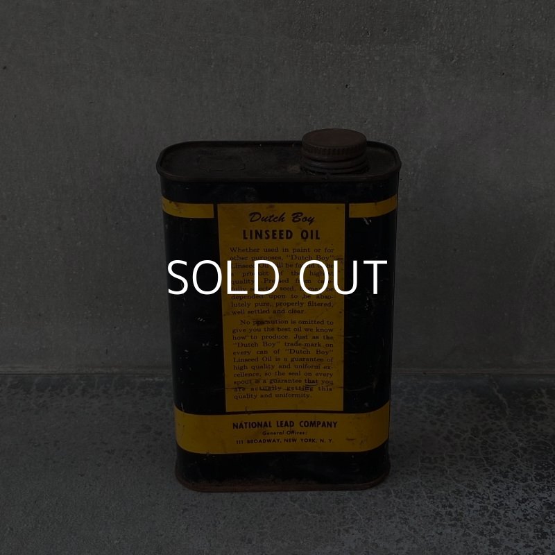画像3: VINTAGE ANTIQUE DUTCH BOY ヴィンテージ アンティーク ダッチボーイ TIN缶 ペイント缶 アメリカ / インダストリアル ガレージ ディスプレイ USA (4)
