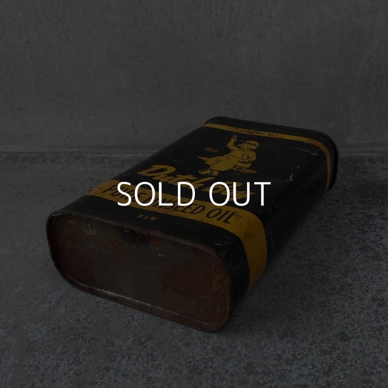 画像7: VINTAGE ANTIQUE DUTCH BOY ヴィンテージ アンティーク ダッチボーイ TIN缶 ペイント缶 アメリカ / インダストリアル ガレージ ディスプレイ USA (4)