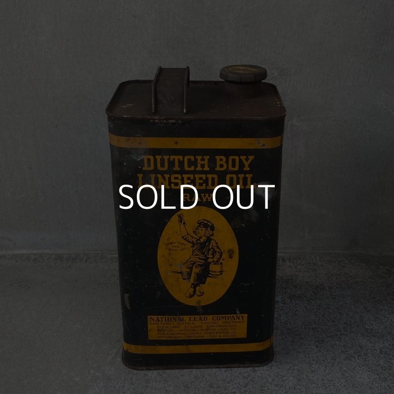 画像3: VINTAGE DUTCH BOY ヴィンテージ ダッチボーイ TIN缶 ペイント缶 アメリカ / インダストリアル ガレージ ディスプレイ