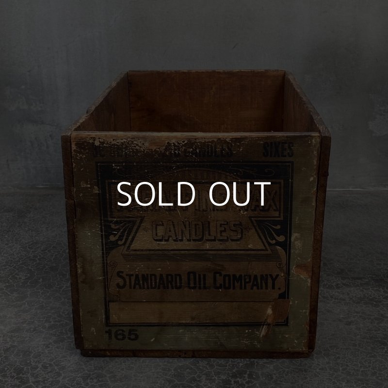 画像5: VINTAGE STANDARD OIL COMPANY ヴィンテージ ウッドボックス アメリカ / 木箱 収納 インテリア