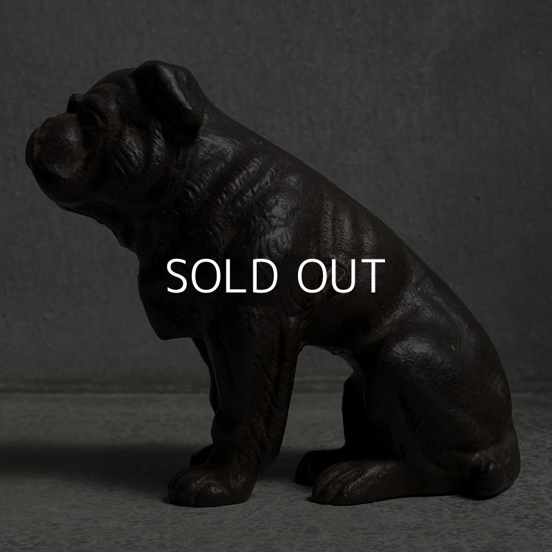 画像5: VINTAGE ヴィンテージ コインバンク ブルドッグ / アメリカ 貯金箱 鋳物 コレクタブル