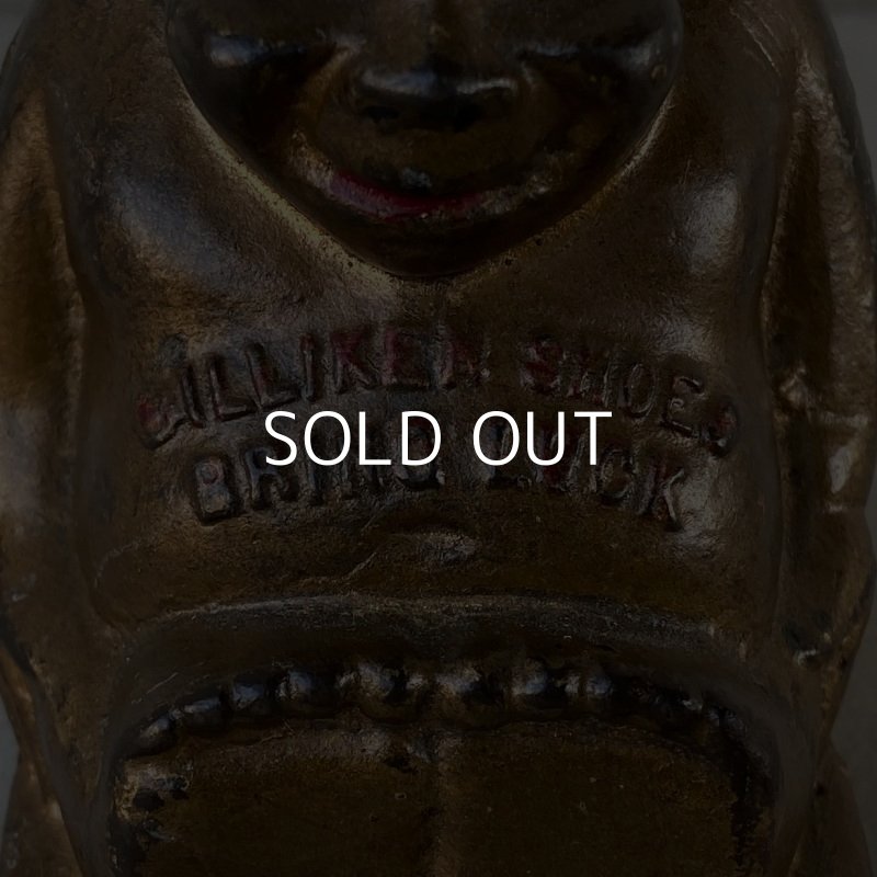 画像7: VINTAGE BILLIKEN ヴィンテージ ビリケン コインバンク / アメリカ 貯金箱 オブジェ 鋳物