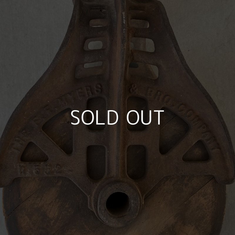 画像5: VINTAGE PULLEY ヴィンテージ 滑車 プーリー アメリカ / インダストリアル ガレージ 工具