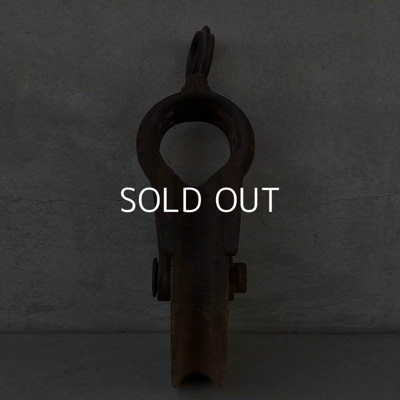 画像4: VINTAGE PULLEY ヴィンテージ 滑車 プーリー アメリカ / インダストリアル ガレージ 工具