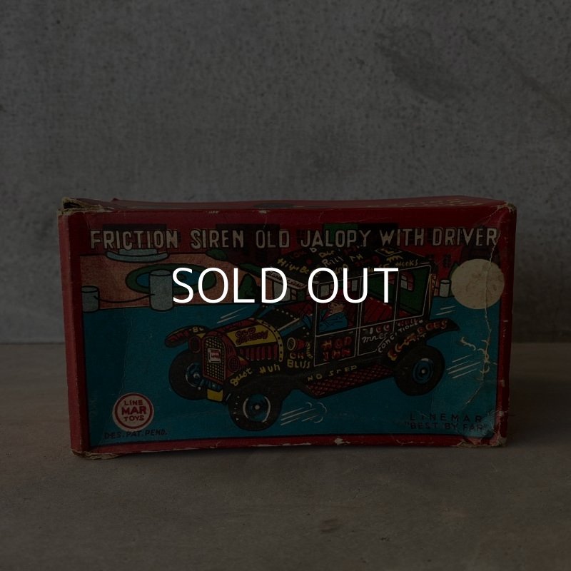 画像8: VINTAGE MARX OLD JALOPY TIN CAR ヴィンテージ ジャロピー ブリキ 車 / オブジェ 玩具 JAPAN