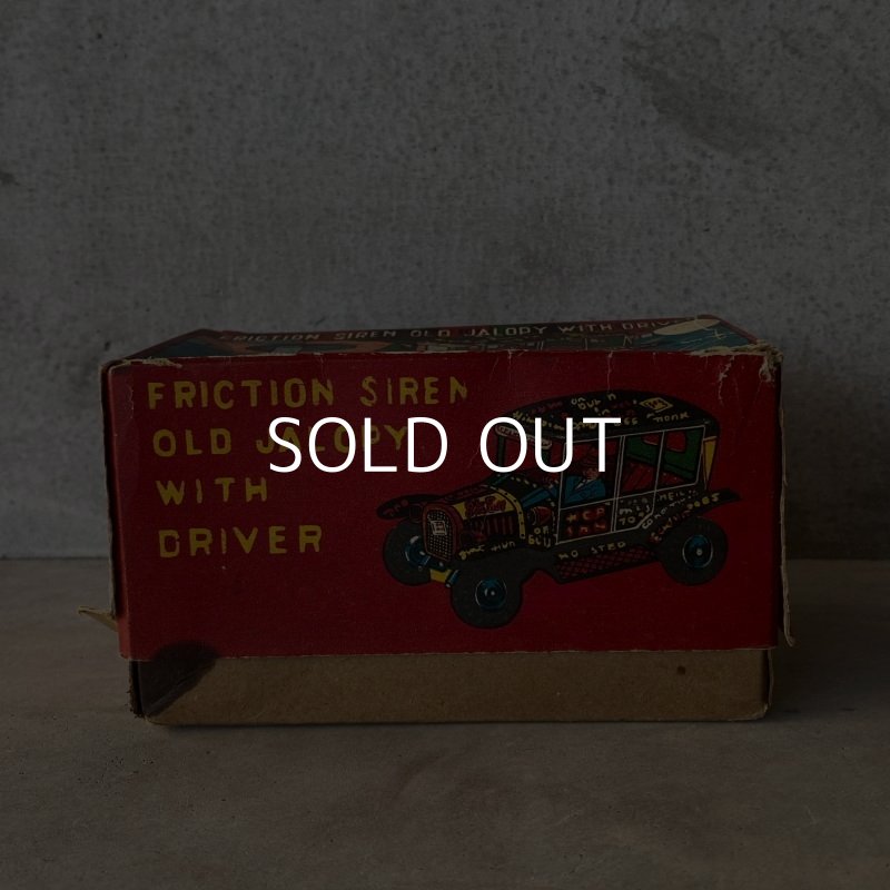 画像9: VINTAGE MARX OLD JALOPY TIN CAR ヴィンテージ ジャロピー ブリキ 車 / オブジェ 玩具 JAPAN