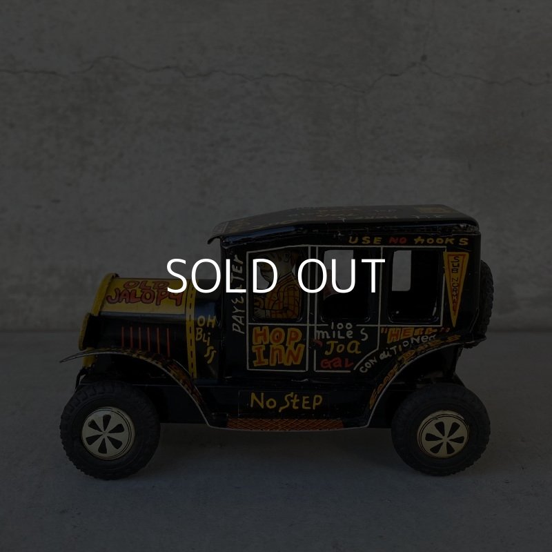 画像5: VINTAGE MARX OLD JALOPY TIN CAR ヴィンテージ ジャロピー ブリキ 車 / オブジェ 玩具 JAPAN