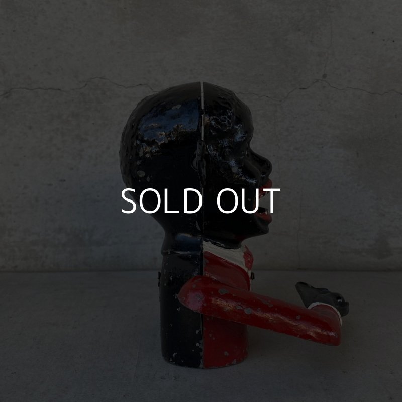 画像3: VINTAGE JOLLY NIGGER BANK ヴィンテージ メカニカルバンク マネーイーター クラウンバンク ジョリーバンク コインバンク 貯金箱 / ピエロ コレクタブル