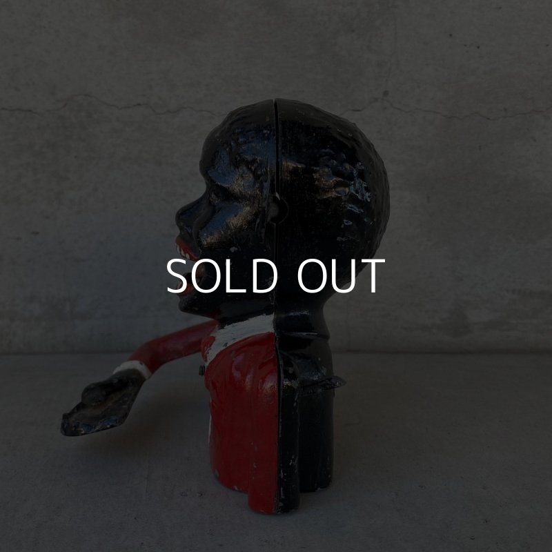 画像4: VINTAGE JOLLY NIGGER BANK ヴィンテージ メカニカルバンク マネーイーター クラウンバンク ジョリーバンク コインバンク 貯金箱 / ピエロ コレクタブル