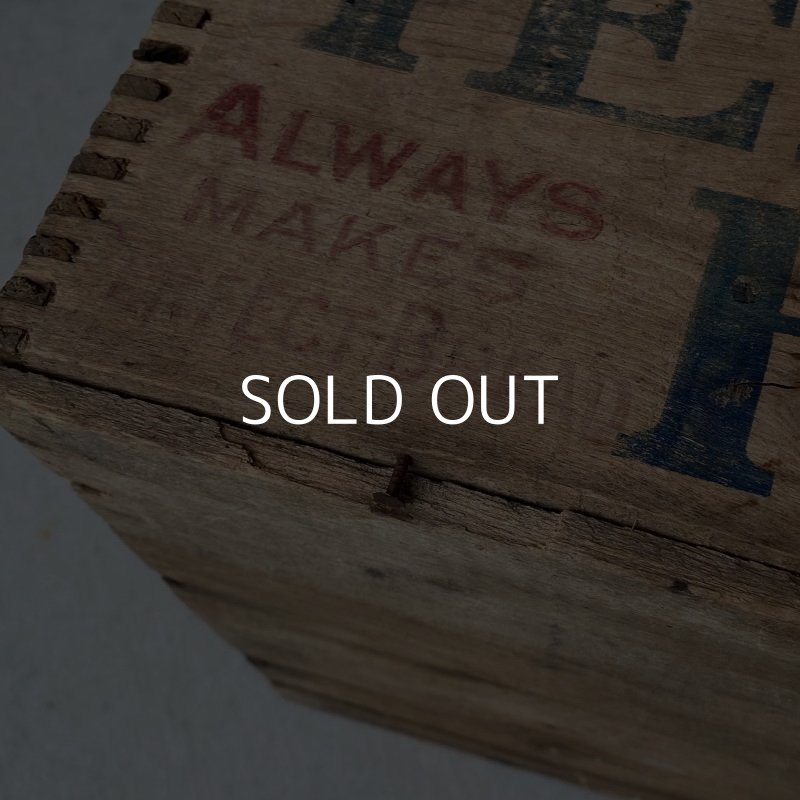 画像9: VINTAGE YEAST FOAM NORTHWESTERN YEAST CO. WOODBOX ヴィンテージ アンティーク ウッドボックス 木箱 アメリカ / 収納 インテリア