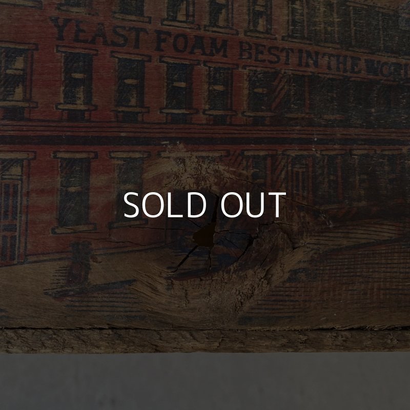 画像10: VINTAGE YEAST FOAM NORTHWESTERN YEAST CO. WOODBOX ヴィンテージ アンティーク ウッドボックス 木箱 アメリカ / 収納 インテリア