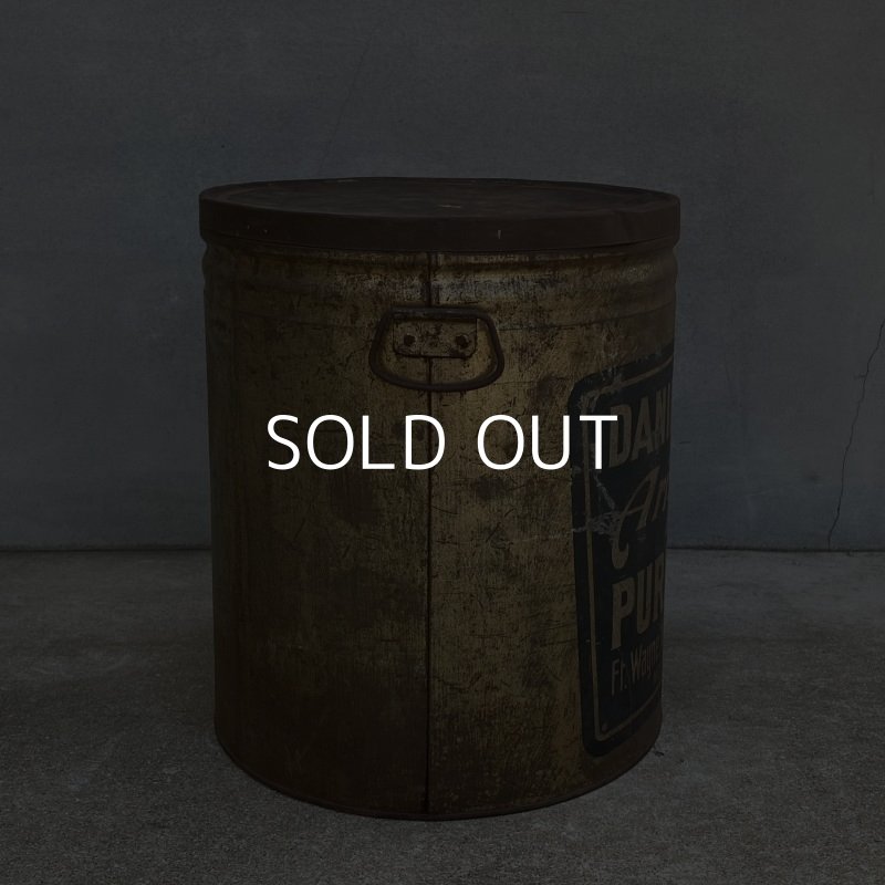 画像3: VINATGE DANIEL BROS. LARD TIN BUCKET ヴィンテージ ラード缶 TIN缶 アメリカ / 収納 インテリア ディスプレイ