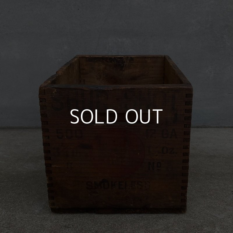 画像3: VINTAGE ANTIQUE REMINGTON ARMS CO. WOODBOX ヴィンテージ アンティーク レミントン ウッドボックス 木箱 アメリカ / インダストリアル 収納 