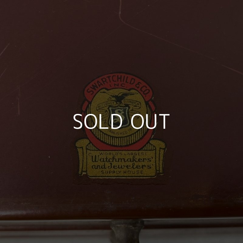 画像7: VINTAGE ANTIQUE SWARTCHILD & CO. WATCHMAKER'S ヴィンテージ アンティーク キャビネット 棚 アメリカ / ツールボックス パーツボックス 収納