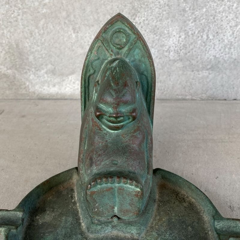 画像7: VINTAGE ANTIQUE BILLIKEN ASHTRAY ヴィンテージ アンティーク ビリケン アッシュトレイ コインバンク アメリカ / 灰皿 貯金箱 真鍮 コレクタブル オブジェ