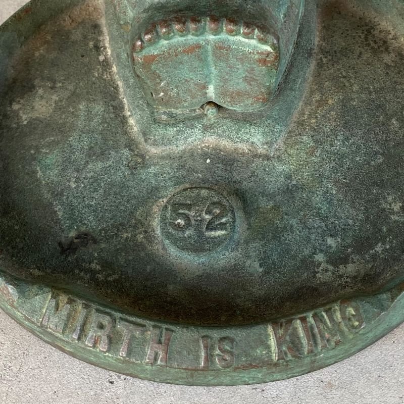 画像8: VINTAGE ANTIQUE BILLIKEN ASHTRAY ヴィンテージ アンティーク ビリケン アッシュトレイ コインバンク アメリカ / 灰皿 貯金箱 真鍮 コレクタブル オブジェ