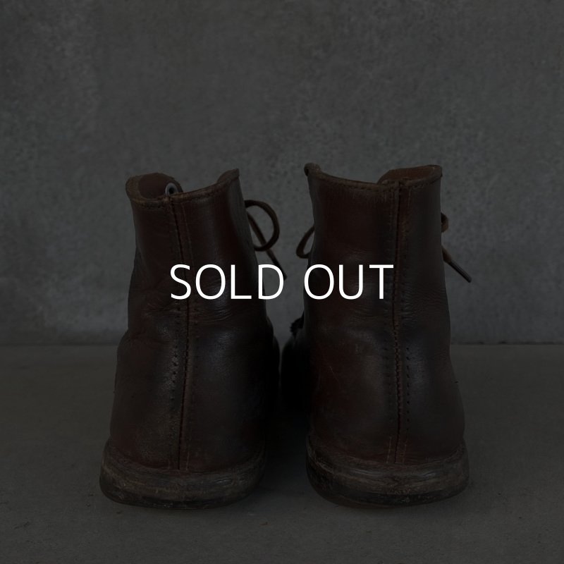 画像3: VINTAGE ANTIQUE KIDS LEATHER BOOTS SHOES ヴィンテージ アンティーク 革靴 アメリカ / 子供用 レザー ブーツ シューズ ディスプレイ