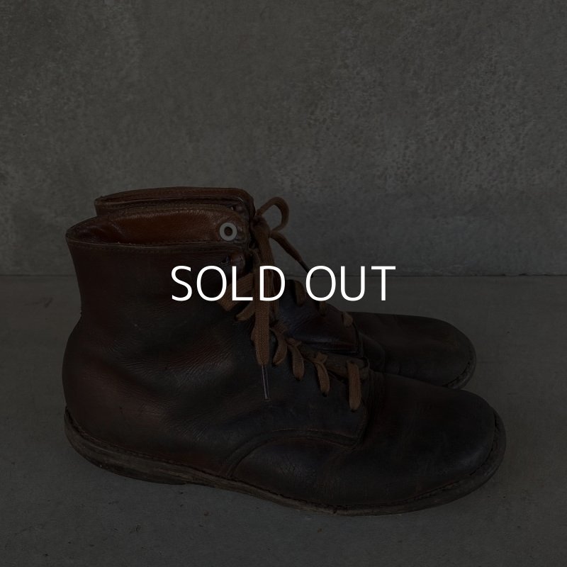 画像4: VINTAGE ANTIQUE KIDS LEATHER BOOTS SHOES ヴィンテージ アンティーク 革靴 アメリカ / 子供用 レザー ブーツ シューズ ディスプレイ