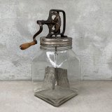 VINTAGE ANTIQUE BUTTER CHURN ヴィンテージ アンティーク バターチャーン ガラス 瓶 アメリカ / 発酵バター キッチン インテリア 店舗什器