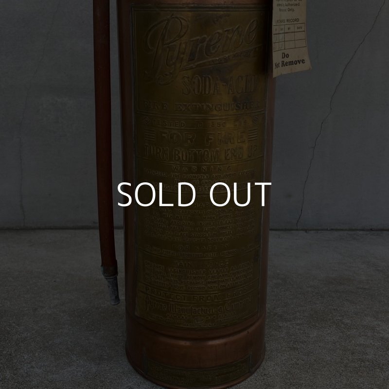 画像6: VINTAGE ANTIQUE FIRE EXTINGUISHER ヴィンテージ アンティーク 消火器 / インダストリアル ディスプレイ 什器 アメリカ USA