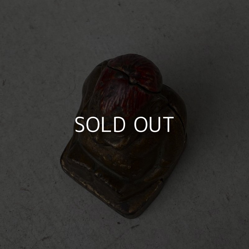 画像5: VINTAGE BILLIKEN ヴィンテージ ビリケン コインバンク / アメリカ 貯金箱 オブジェ 鋳物