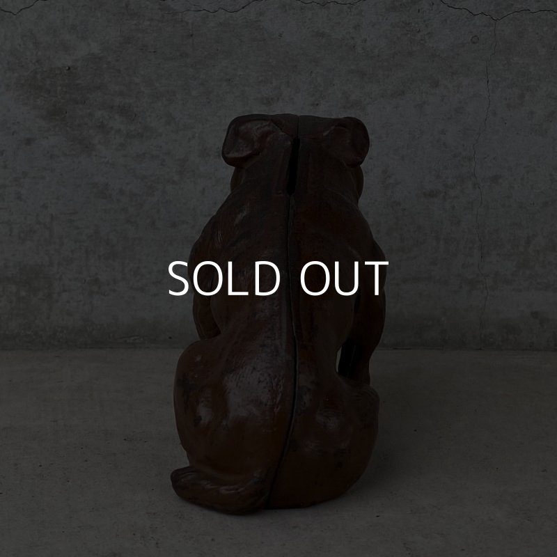 画像3: VINTAGE ANTIQUE ヴィンテージ アンティーク コインバンク ブルドッグ / アメリカ 貯金箱 鋳物 犬 コレクタブル