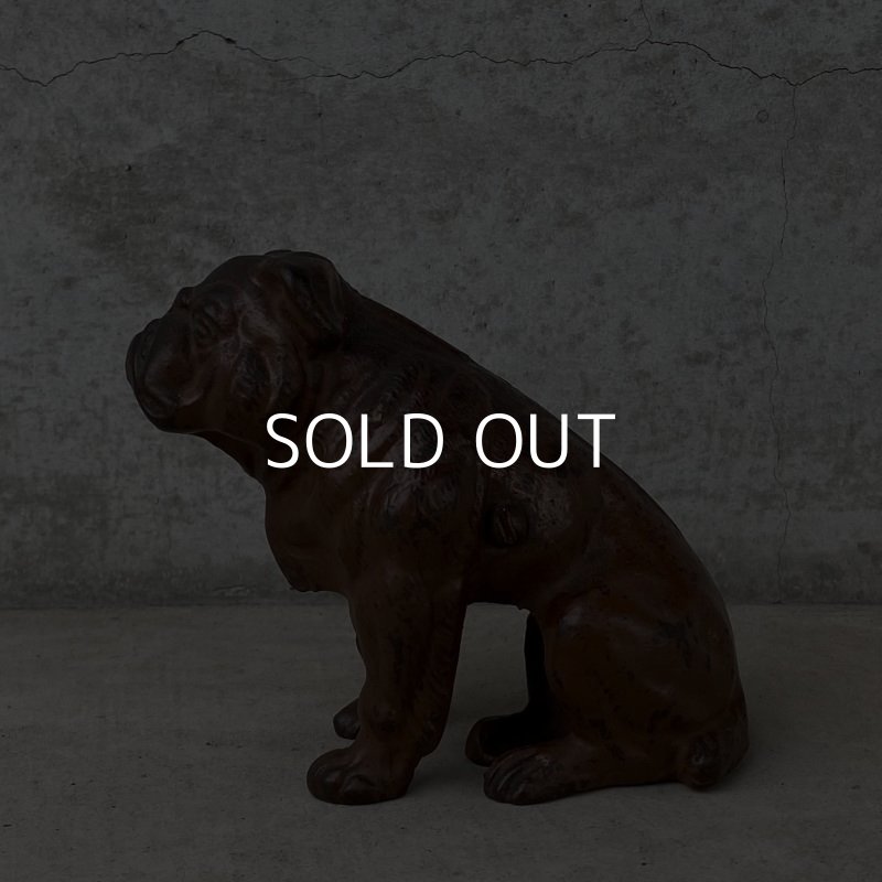 画像5: VINTAGE ANTIQUE ヴィンテージ アンティーク コインバンク ブルドッグ / アメリカ 貯金箱 鋳物 犬 コレクタブル