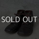 VINTAGE ANTIQUE KIDS LEATHER BOOTS SHOES ヴィンテージ アンティーク 革靴 アメリカ / 子供用 レザー ブーツ シューズ ディスプレイ