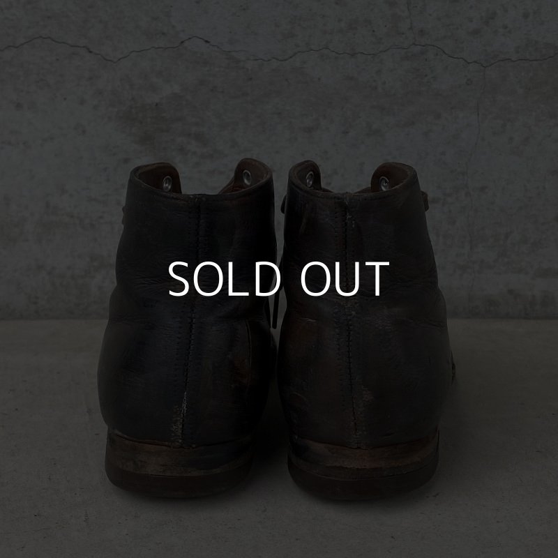 画像3: VINTAGE ANTIQUE KIDS LEATHER BOOTS SHOES ヴィンテージ アンティーク 革靴 アメリカ / 子供用 レザー ブーツ シューズ ディスプレイ