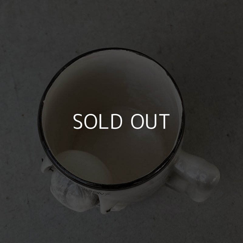 画像3: VINTAGE MUG ヴィンテージ スカル ドクロ マグカップ / 陶器 JAPAN 輸出用