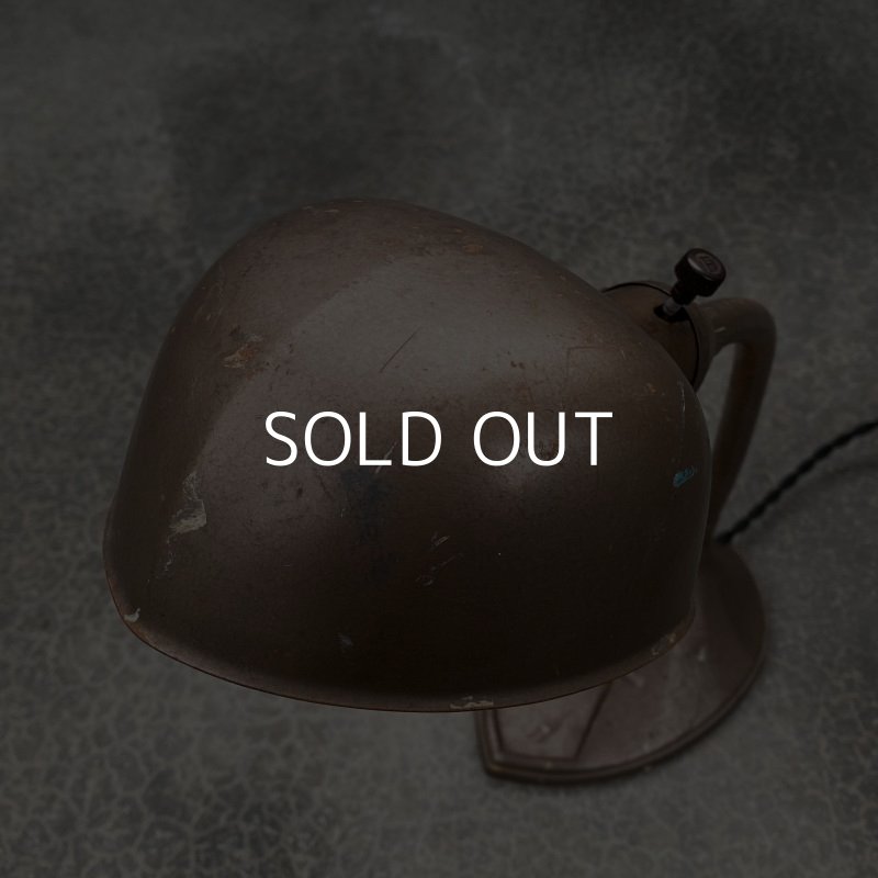 画像5: VINTAGE DESKLAMP ヴィンテージ デスクライト スタンドライト 卓上ライト アメリカ / インダストリアル グースネック 照明 工業用 USA (2)