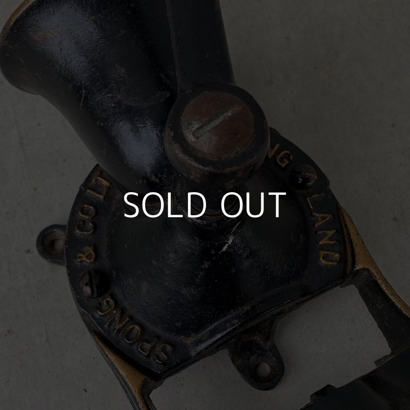 画像5: VINTAGE SPONG COFFEE MILL ヴィンテージ スポング社 コーヒーミル イングランド / カフェ 喫茶店 インテリア オブジェ