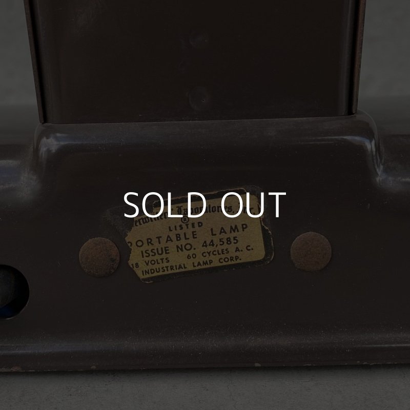 画像7: VINTAGE UNDERWRITERS LABORATORIES デスクライト デスクランプ スタンドライト 卓上ライト アメリカ / インダストリアル 照明 工業用