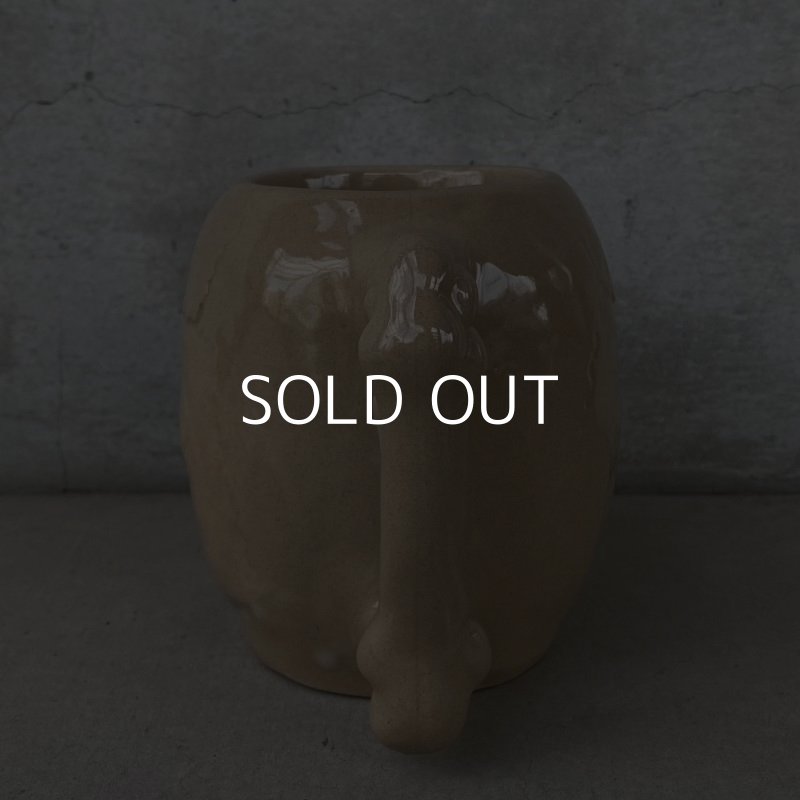 画像3: VINTAGE SKULL TIKI MUG ヴィンテージ ドクロ スカル マグカップ / 陶器 日本製 JAPAN