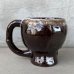 画像3: VINTAGE SKULL MUG ヴィンテージ スカル ドクロ マグカップ JAPAN / 陶器 ブラウン コレクタブル