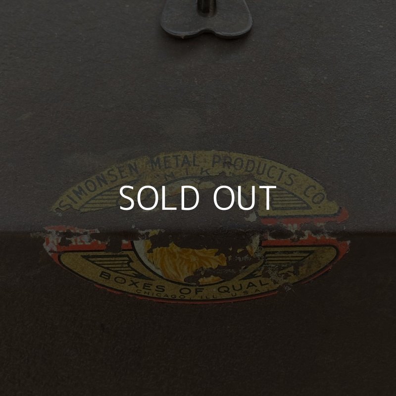 画像7: VINTAGE SIMONSEN TOOL BOX ヴィンテージ アメリカ製 ツールボックス / 工具箱 道具箱 ガレージ ディスプレイ