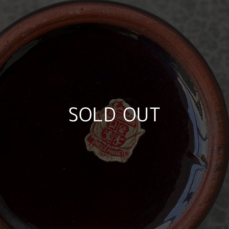 画像4: VINTAGE SKULL LAY OFF JAPAN ヴィンテージ ポイズンボトル デカンタ セット / ショットグラス 骸骨 陶器 日本製