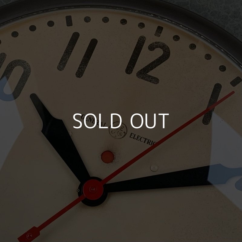 画像4: VINTAGE GENERAL ELECTRIC WALL CLOCK ヴィンテージ ゼネラルエレクトリック ウォールクロック 掛け時計 アメリカ / インダストリアル スクールクロック