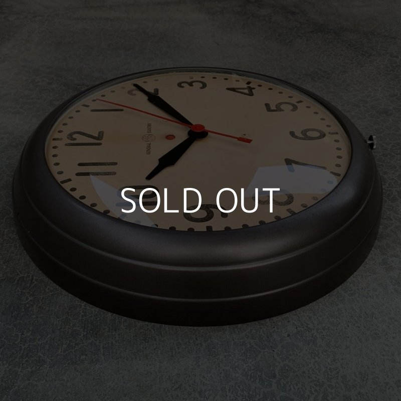 画像3: VINTAGE GENERAL ELECTRIC WALL CLOCK ヴィンテージ ゼネラルエレクトリック ウォールクロック 掛け時計 アメリカ / インダストリアル スクールクロック