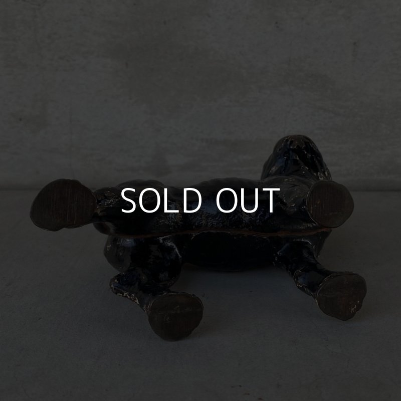 画像6: VINTAGE HUBLEY ヴィンテージ ボストンテリア コインバンク 貯金箱 / アメリカ オブジェ キャストアイアン 鋳物