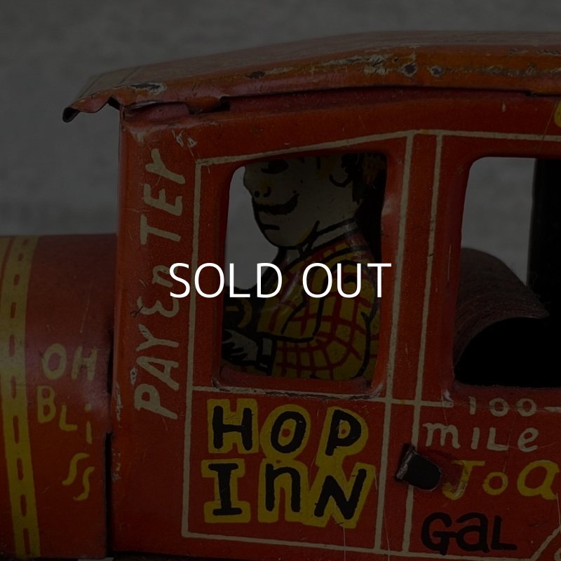 画像8: VINTAGE MARX OLD JALOPY TIN CAR ヴィンテージ ジャロピー ブリキ 車 / オブジェ 玩具 JAPAN