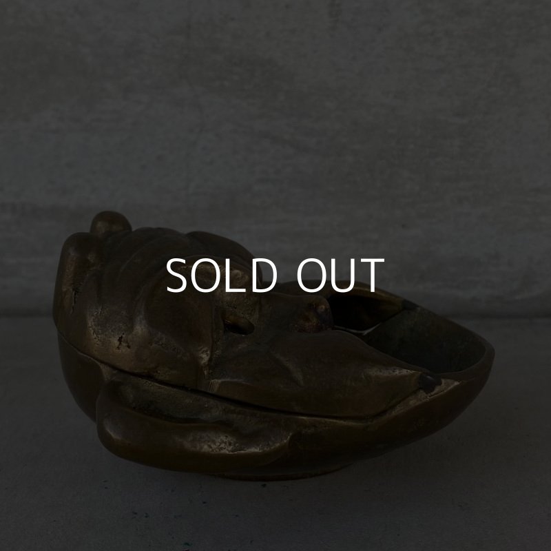 画像4: VINTAGE DEVIL ASHTRAY ヴィンテージ デビル 灰皿 / サタン 悪魔 鬼 小物入れ 真鍮