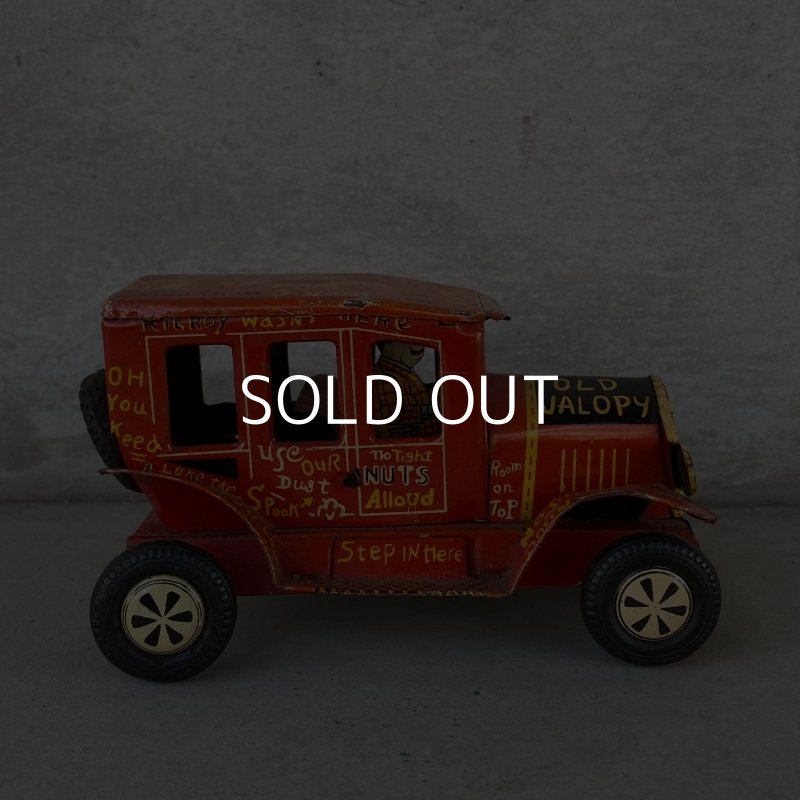 画像6: VINTAGE MARX OLD JALOPY TIN CAR ヴィンテージ ジャロピー ブリキ 車 / オブジェ 玩具 JAPAN
