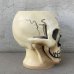 画像3: VINTAGE SKULL TIKI MUG ヴィンテージ スカル ドクロ マグカップ / 陶器製 骸骨 輸出用 日本製