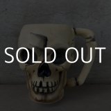 VINTAGE SKULL TIKI MUG ヴィンテージ スカル ドクロ マグカップ / 陶器製 骸骨 輸出用 日本製